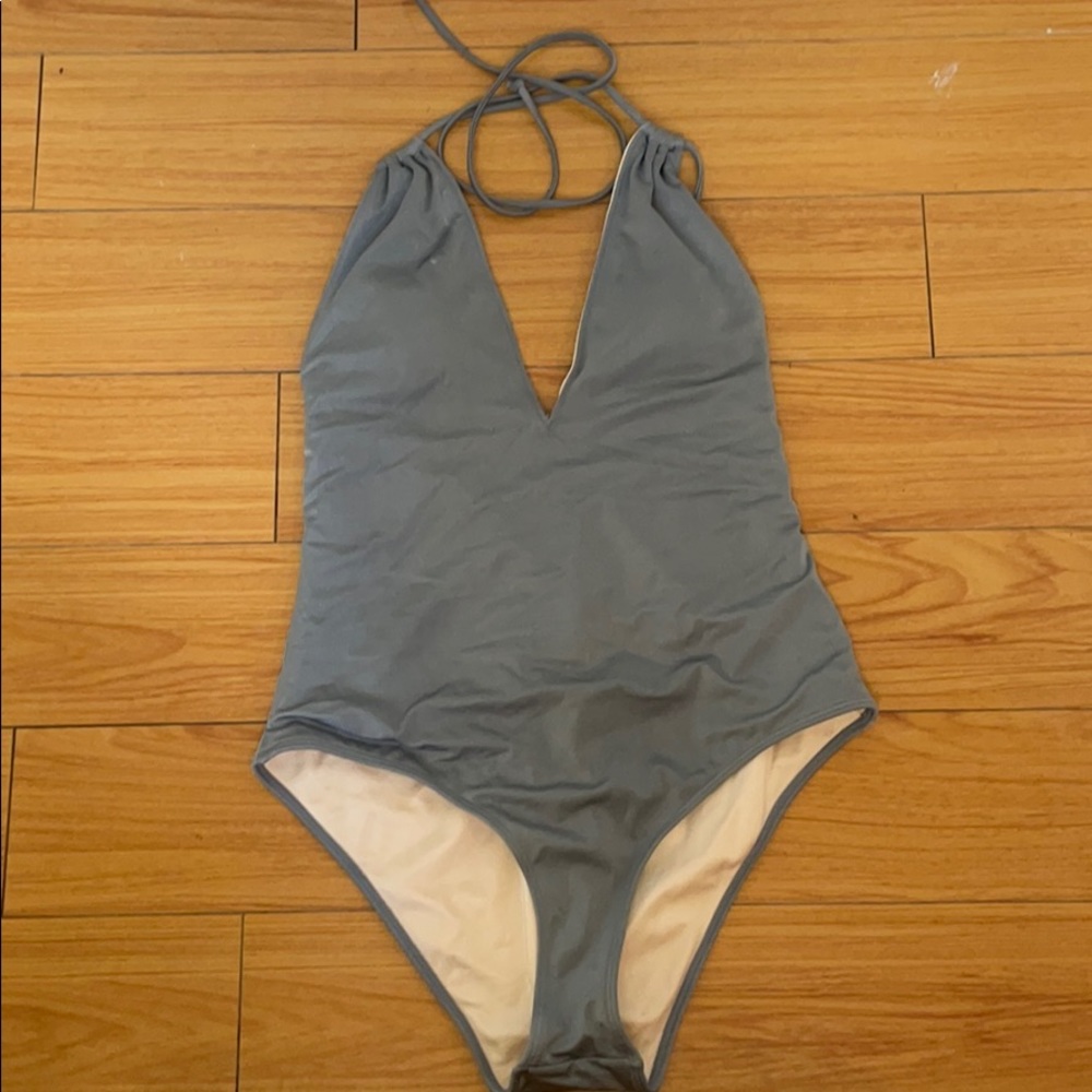 LA Hearts one piece swim suit